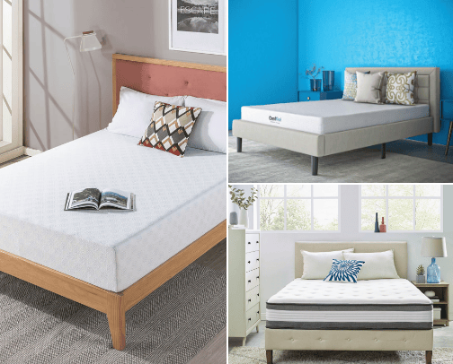 Full Size Mattresses cover photo collage