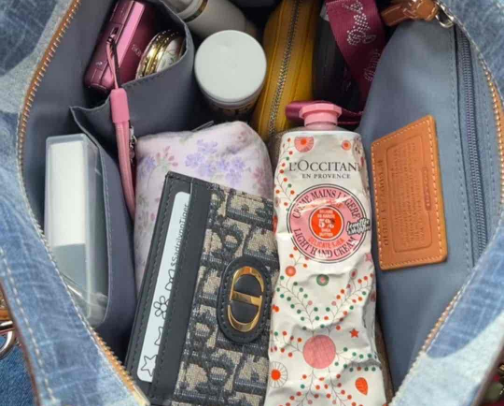 what’s in my bag?! ~the essentials~ cover photo collage