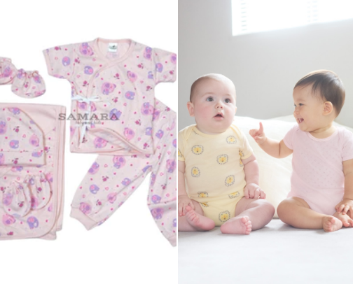 Infant and toddler wear cover photo collage