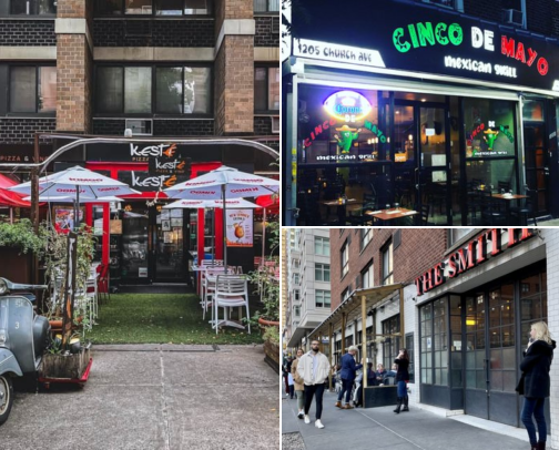 NYC restaurants me, my stomach and my pocket love cover photo collage