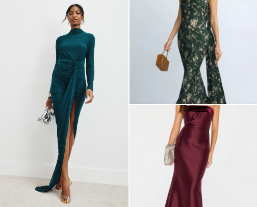 Yes! to Simply Stunning Dresses cover photo collage