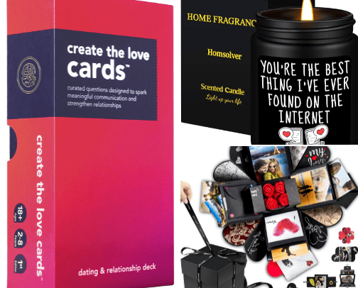 Relationship Gadgets and Gifts cover photo collage