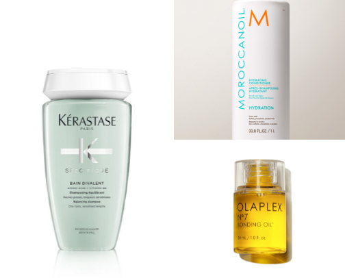 Healthy Hair Routine: My Favorite Products for Strong & Shiny Hair cover photo collage