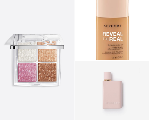 My current favorite makeup products ✨ cover photo collage