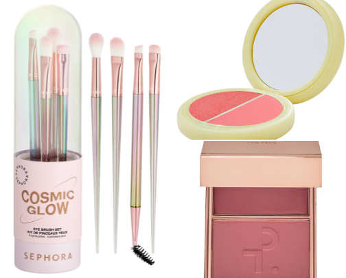 cheek goals ( blush on & brushes recs. ✨ cover photo collage