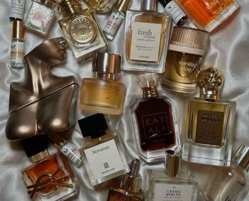 Perfumes cover photo collage