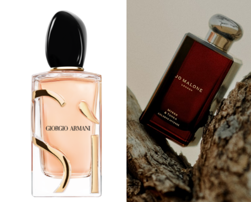perfume cover photo collage