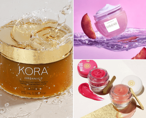 Skin care cover photo collage