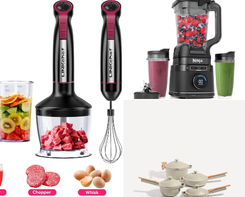 My Favorite Everyday Kitchen Essentials cover photo collage