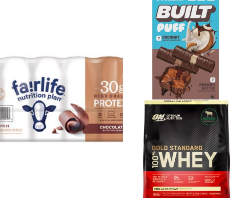 Protein Costco Favorites cover photo collage