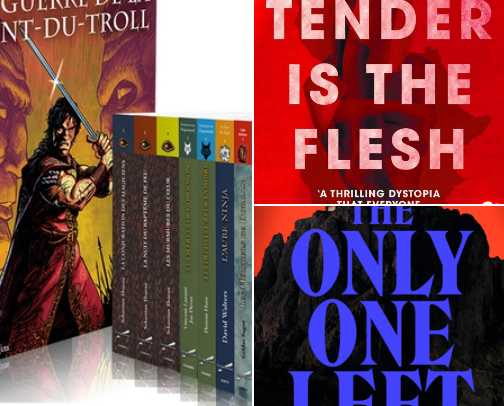 Spooky Fiction + Gritty True Crime Books🔍 cover photo collage