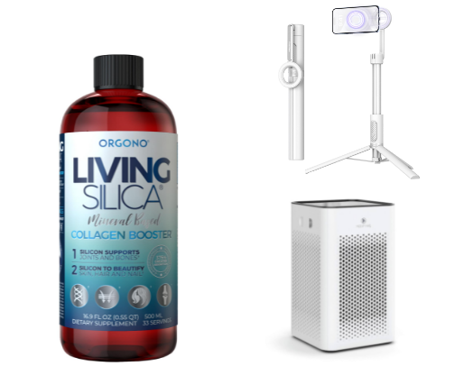 My Amazon Favorites: Must-Haves in Health, Beauty, Tech & Home cover photo collage