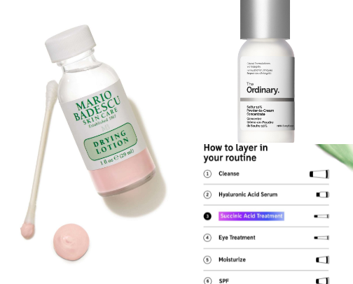 Your acne-free essentials 💛 cover photo collage