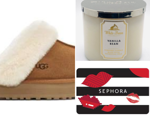 Gift ideas for teen girls cover photo collage