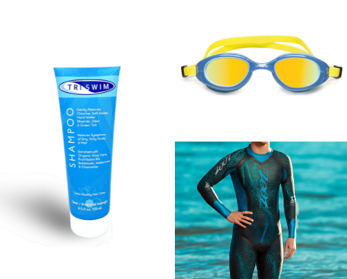 Swim essentials cover photo collage