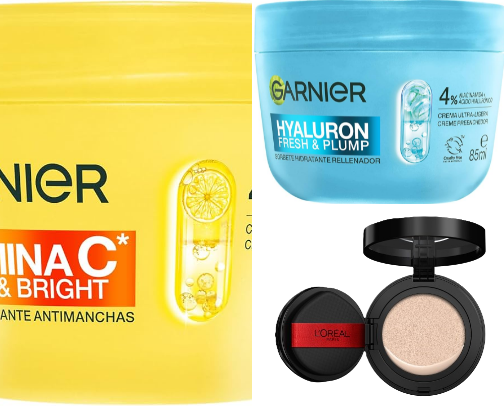 Skincare cover photo collage