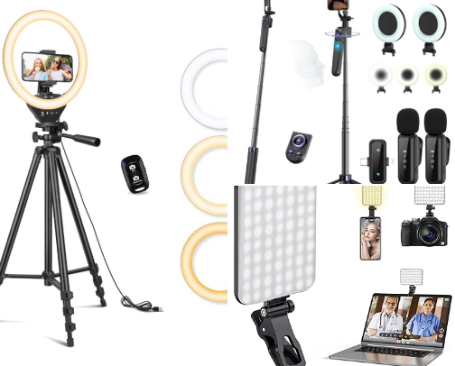 Content creator must haves cover photo collage