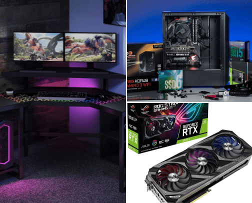 PC BUILDING AND SET UP! cover photo collage