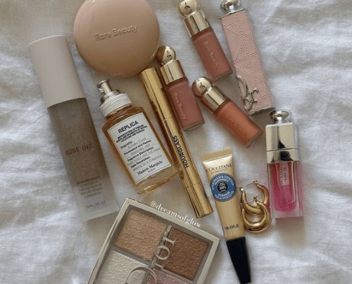 makeup favorites cover photo collage