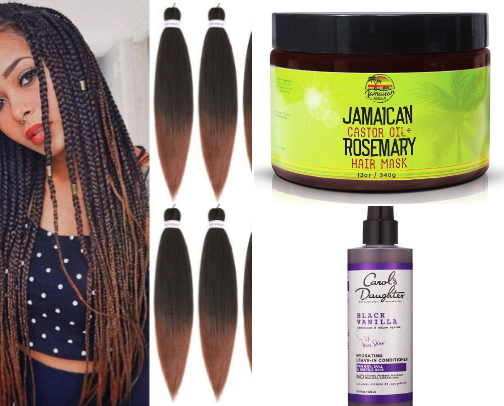 Must-Have Hair Products for Black girls cover photo collage
