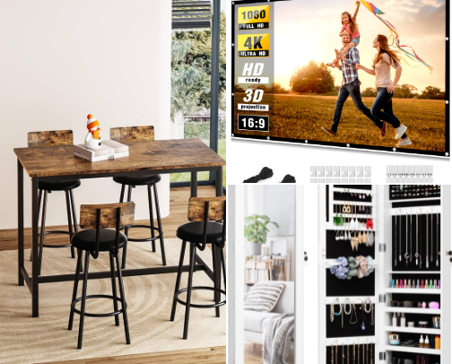 My favorite home supplies/decor from Amazon cover photo collage