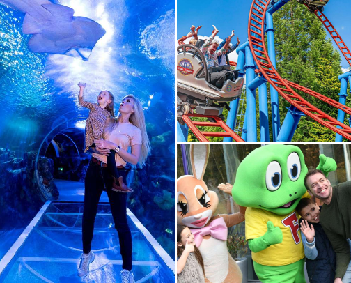 Family friendly UK local places to visit on a budget cover photo collage