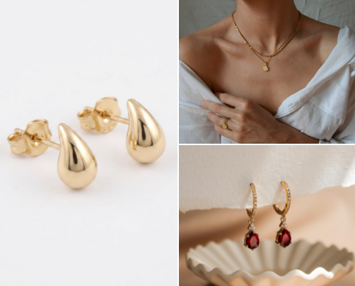 Jewelry for fall🧸 cover photo collage