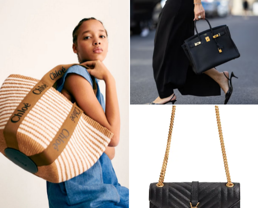 Timeless Elegance Luxury Bag cover photo collage