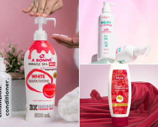 Top Recommended Lotions for Smooth & Glowing Skin cover photo collage