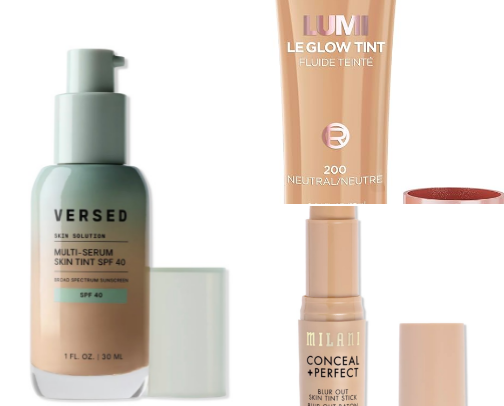 Affordable Skin Tints for Dry Skin cover photo collage