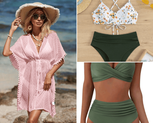 Everything for the beach 🐬🌴 cover photo collage