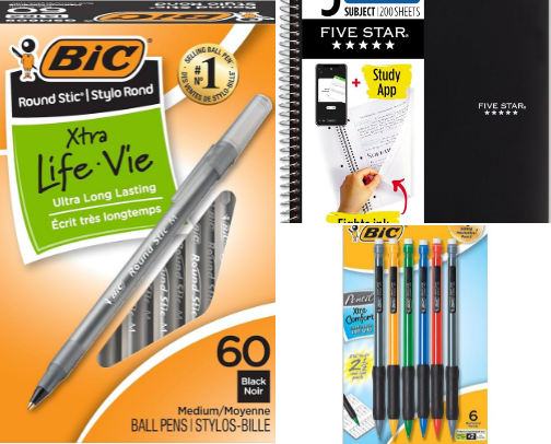 College Supplies 📚 cover photo collage