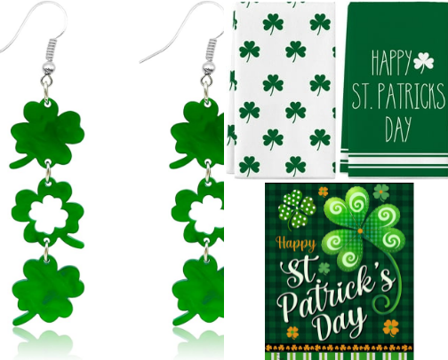 St. Patrick's Day Fun 🍀💚 cover photo collage