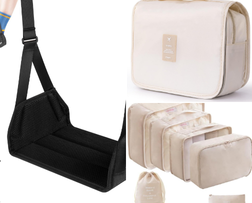 My travel essentials cover photo collage