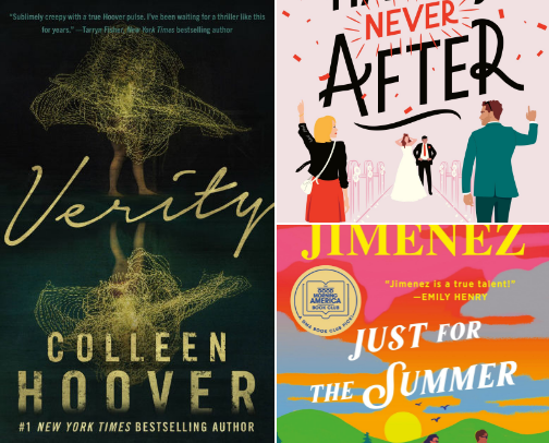 My favorite book recs cover photo collage