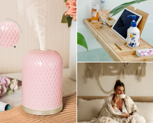 Relax, Reset, & Recharge 💆🏼‍♀️ cover photo collage