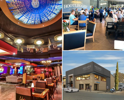 Restaurants and coffee shops to try in SA in FS cover photo collage