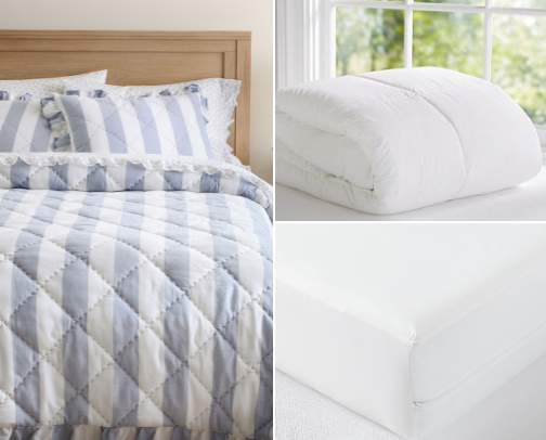 Serene Seaside Coastal Bedroom cover photo collage