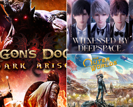 Games Where YOU Are The MC 💅 cover photo collage