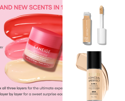 My favorite beauty recs cover photo collage