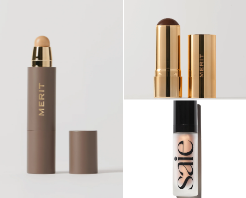 makeup for glowy skin (oily-combo girlie)✨ cover photo collage