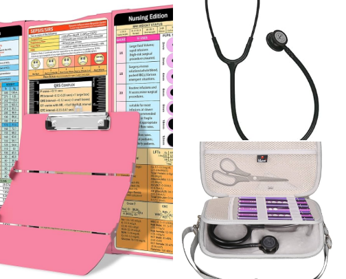 Nursing necessities from amazon as a type b student cover photo collage