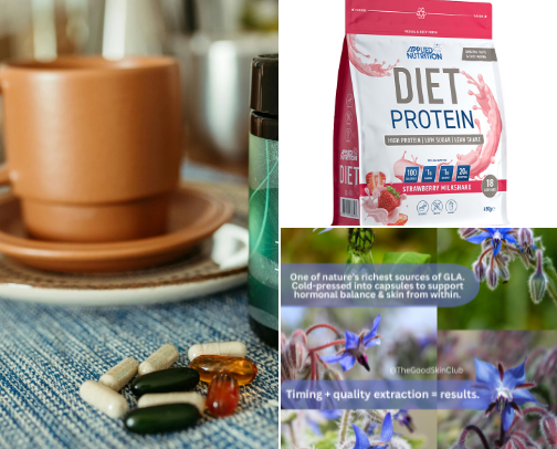 🧬Beauty From Within | My Supplement Edit 🌱💊 cover photo collage