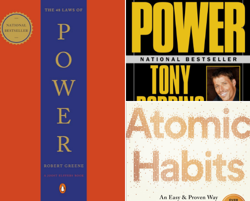 My favorite self-improvement books cover photo collage