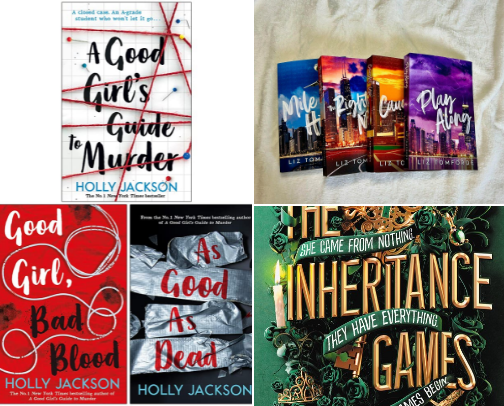 Are you in a reading slump? Do not worry these books will get you out of it📚💞🌸✨ cover photo collage