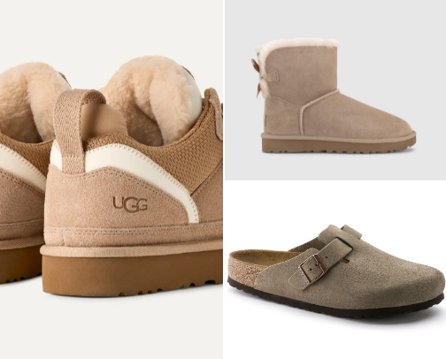 The cutest and best shoes for you!🤎🧸🤍💫 cover photo collage