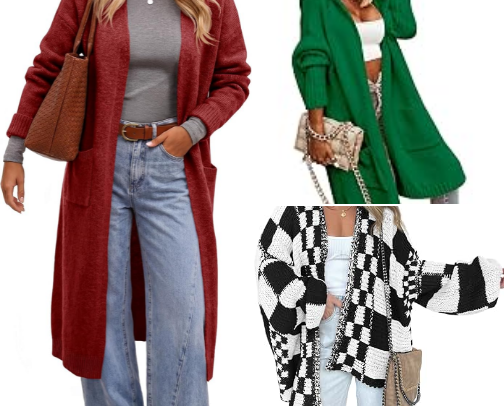 Cardigan Sweaters cover photo collage