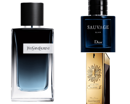Men perfume💙 cover photo collage