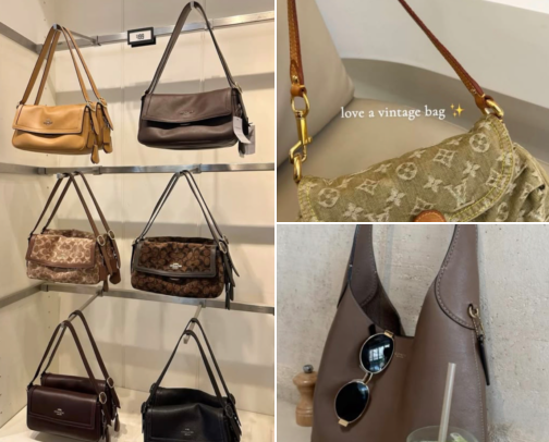Your next purse obsession 💛 cover photo collage