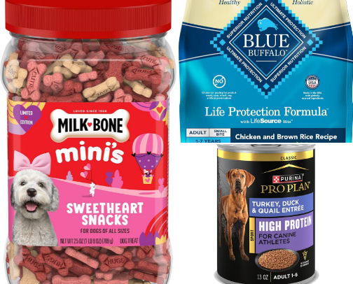 Dog Food & Treats cover photo collage